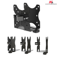 Handtag för Maclean mini-datorer, NUC MAC mini PC, universal, upp till 5 kg, svart, MC-720