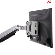 Handtag för Maclean mini-datorer, NUC MAC mini PC, universal, upp till 5 kg, svart, MC-720