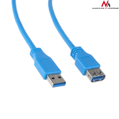 USB 3.0-kabel Maclean, AM-AF, hane-hona, 3m, MCTV-585
