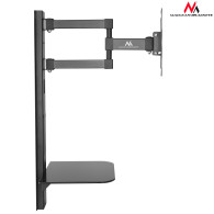 TV-fäste med DVD-hylla Maclean, VESA 200x200, 23'-42', 30 kg, MC-771
