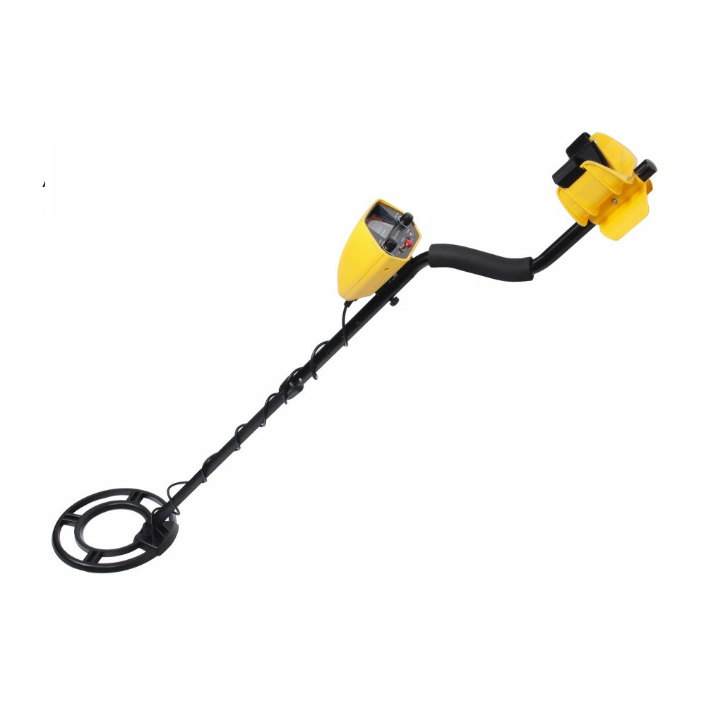 Metalldetektorn Maclean med diskrimineringsfunktion, stor spole, Yellow, MCE969