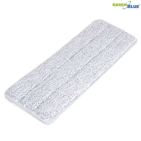 Bidrag till GreenBlue platt mopp, grå, förstärkta fibrer, passar till MaxiClean GB850 GB870 microfibra HQ, MaxiClean GB851.