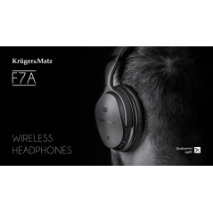 Trådlösa hörlurar med aktiv brusreducering Kruger&Matz F7A