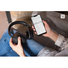 Trådlösa hörlurar med aktiv brusreducering Kruger&Matz F7A