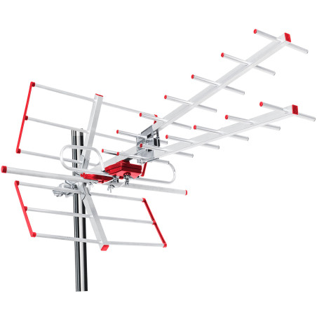 TV-antenn DVB-T/T2 HEVC Maclean, passiv, extern combo, LTE-filter, UHF/VHF max 100dB?V, MCTV-855 | HandlaSmidigt.se