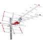 TV-antenn DVB-T/T2 HEVC Maclean, passiv, extern combo, LTE-filter, UHF/VHF max 100dB?V, MCTV-855