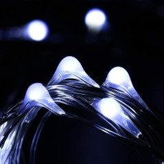 Solcellsträdgårdslampa GreenBlue dekorativ 100 LED 10m 600mAh GB164