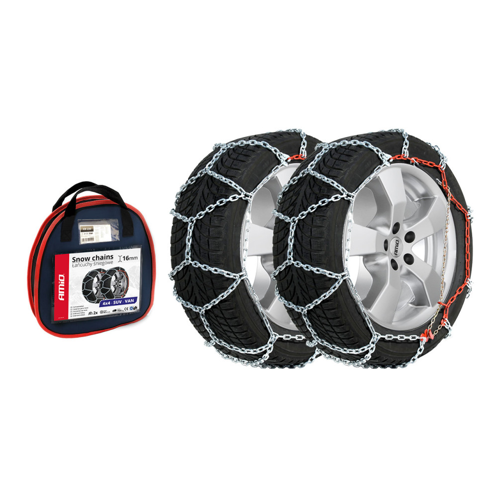 02123 Łańcuchy śniegowe 4x4 16mm KN-250 02123 Łańcuchy śniegowe 4x4 16mm KN-250