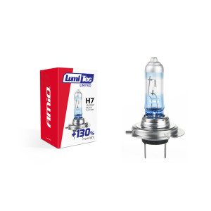 02133 Żarówka halogenowa H7 12V 55W LumiTec Limited +130%