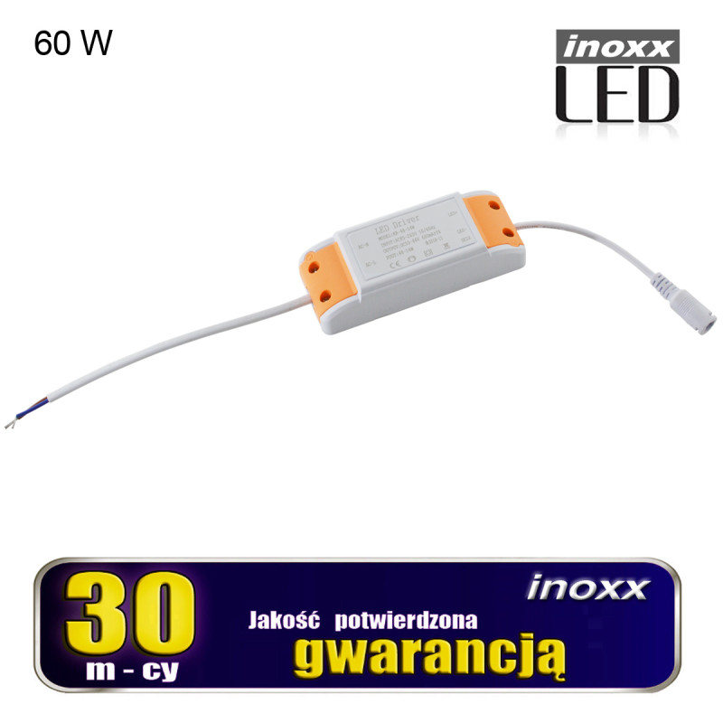 Strömförsörjning LED 60W för takpaneler 60x60 120x30