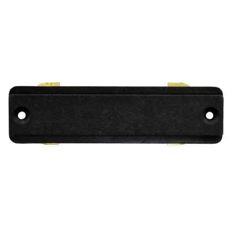 Anslutning för enfasiga räls svart 230V