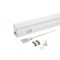 LED-linjär T5 60 cm 8 W kallvit 6000K lampa med av/på-knapp, integrerad ytlampa