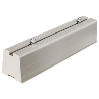 Handtag basmontering för luftkonditionering/värmepump Maclean, armens längd 450mm, PVC, 2-pack, upp till 100kg, MC-863