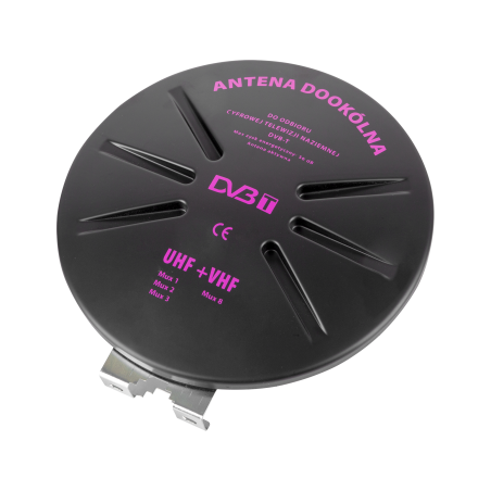Yttre rundstrålande antenn för mottagning av markbunden TV DVB-T/DVB-T2