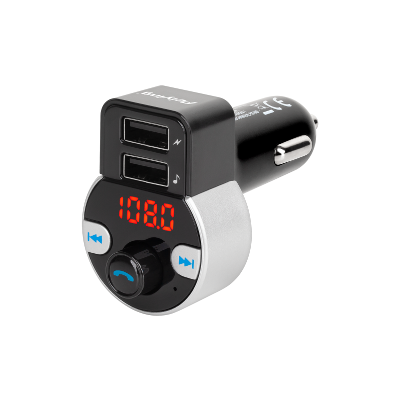 Bilöverförare med Bluetooth-funktion (2 USB-portar)