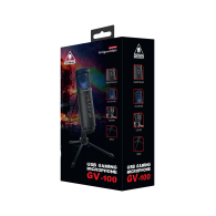 Mikrofon gamingowy / vlogerowy na USB  Kruger&Matz Warrior GV-100