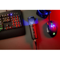 Mikrofon för gaming / vloggar på USB Kruger&Matz Warrior GV-100
