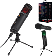 Mikrofon för gaming / vloggar på USB Kruger&Matz Warrior GV-100