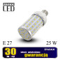 Lampa LED-majs E27 25W metall 4000K neutral