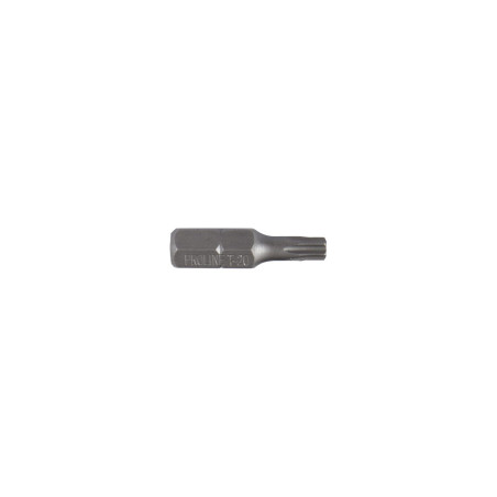 Ändstycke 1/4' Torx med hål T10, L-25mm, 10 st Proline [P]