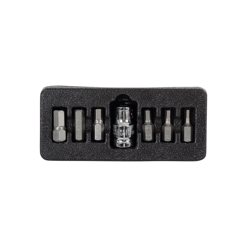 Hex-ändsatsset h4-h12, 7 delar, s2 proline