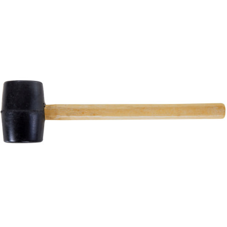 Gummiklubba (slagklubba) 225g, Ø 55mm