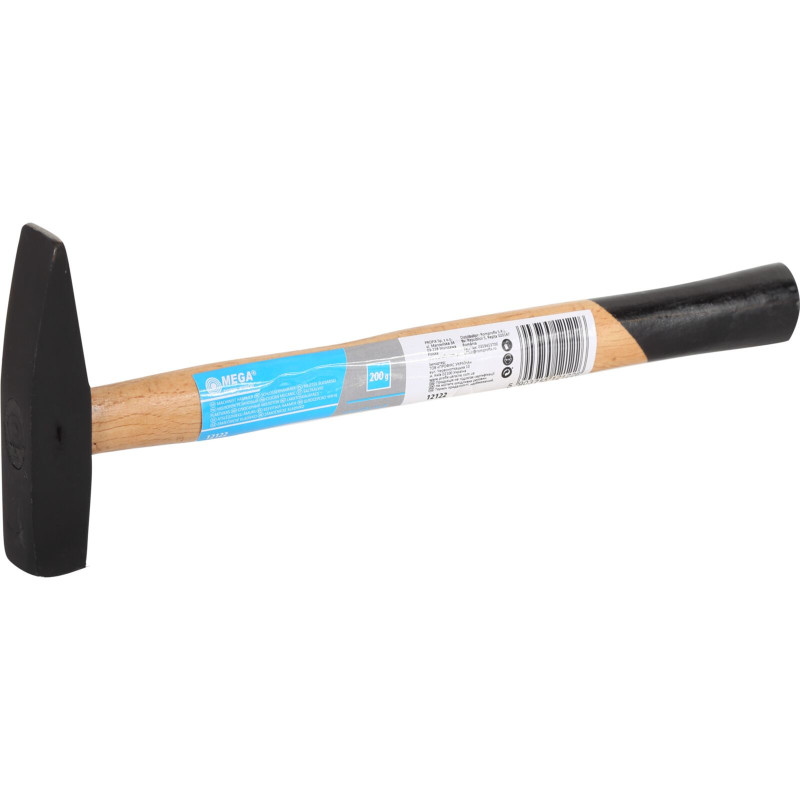 En smedhammare med trähandtag 500g