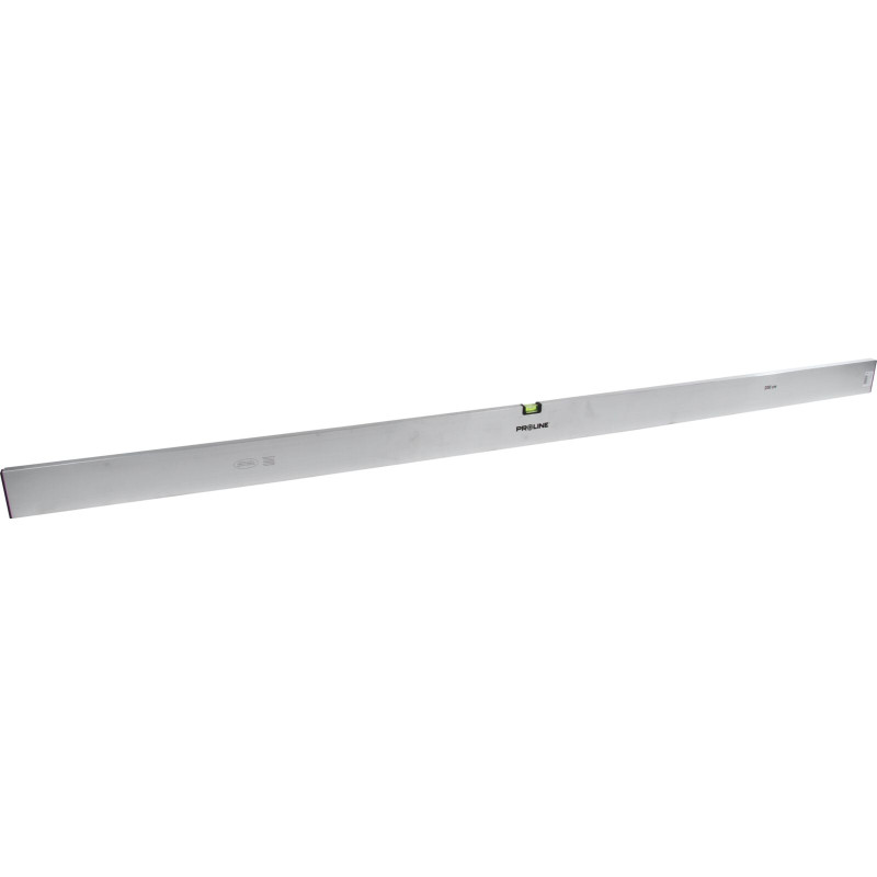 Murslev aluminium rektangulär 2,0m med vattenpass proline