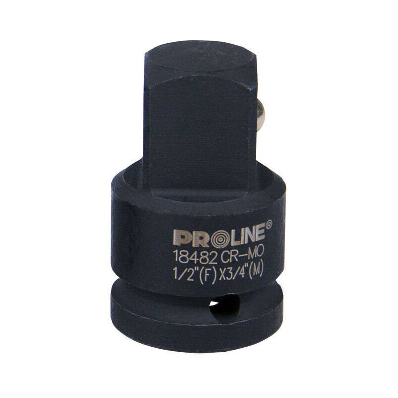 Adapter med slagfunktion cr-mo 3/4' hylsa -1/2 spindel, proline