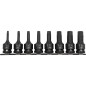 Set med 8 stycken bitar. Slag. 1/2' torx t30-t80 box proline. 

Let me know if you need help with anything else!
