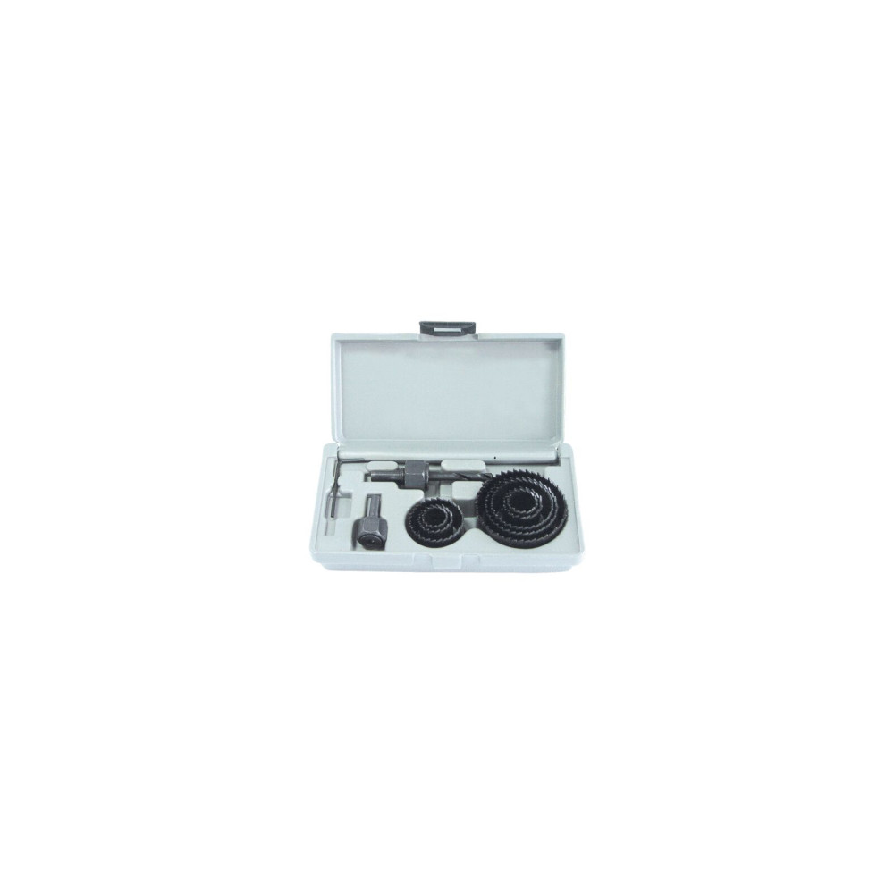 Set av träborrar, 11 delar, 19-64 mm
