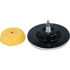 Skivadapter med en diameter på 125 mm, axel med en diameter på 8 mm (multiskiva) + motstånd