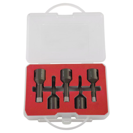 Diamantborrset 5-12mm, 5 st, M14, Proline