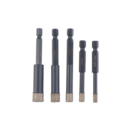 Diamantborr 5mm, 1/4', proline