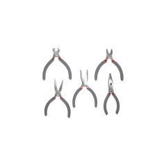 Pincettset 'micro' 120mm - st. 5 st. proline | HandlaSmidigt.se
