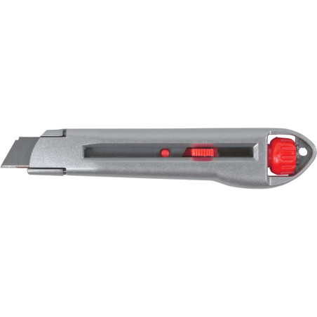 Kniv, 18 mm brytbart blad med kilformad block. metallkropp proline | HandlaSmidigt.se
