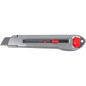 Kniv, 9 mm klyvbart blad med kilformad block. Metallkropp proline.