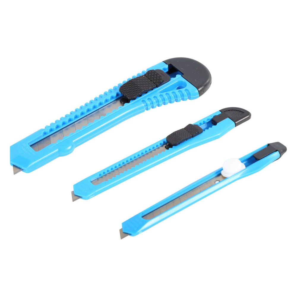 Tapetknivsset - 3 stycken. Tapetknivsset - 3 stycken.