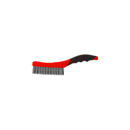 Stålborste - rostfritt stål, 4x16 rader, 260mm, Proline | HandlaSmidigt.se