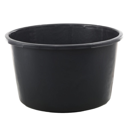 Rund hink för murbruk 60 liter, transporthandtag