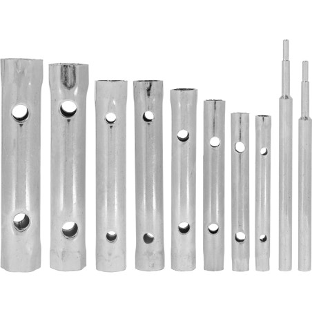 Rörsnycklar 6-22 mm, 10 st.