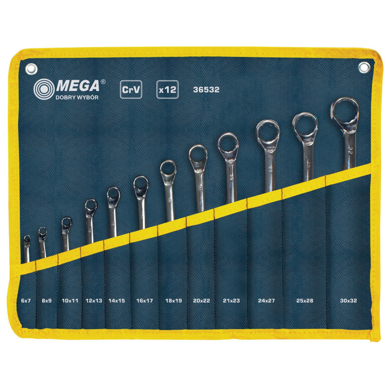 Nyckelringar böjda, 12 st (6*7-30*32mm), förkromade