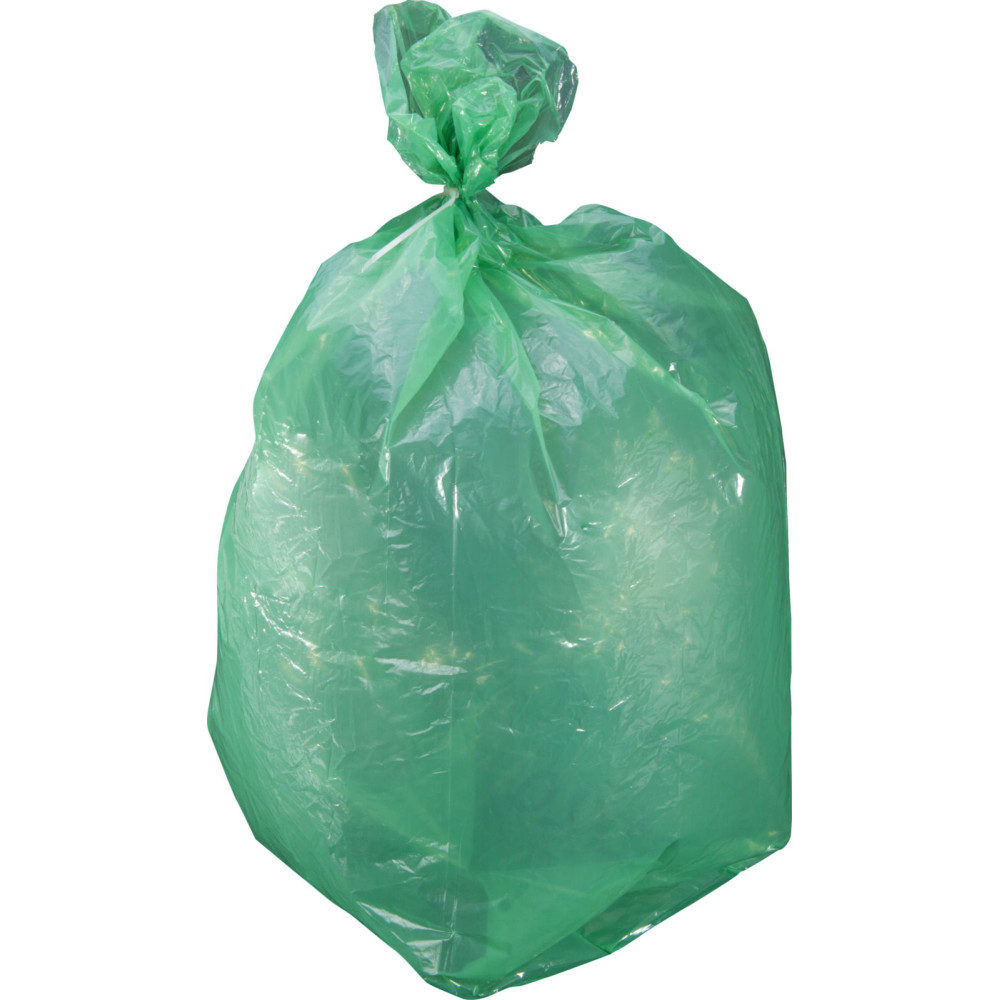 Säckar för avfall LDPE 120l grön rulle 10st. segr., Proline Säckar för avfall LDPE 120l grön rulle 10st. segr., Proline