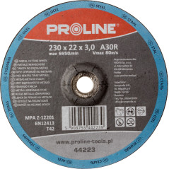 Skiva för metallskärning typ t42, 115x2.5x22a30s proline