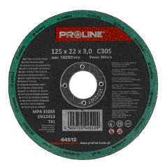 Skiva för stenskärning, t41, 125x3.0x22c30s proline