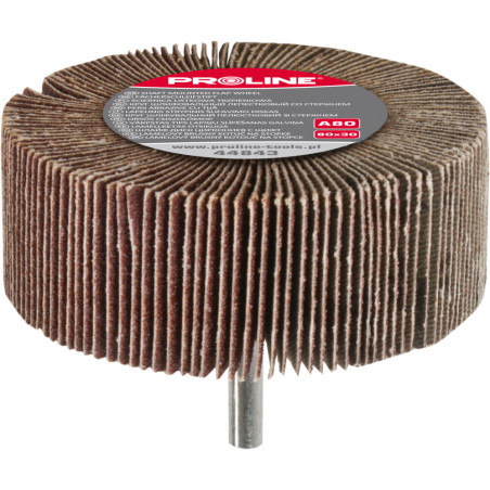 Sliprondell med skaft, A60, 40x20 Proline.