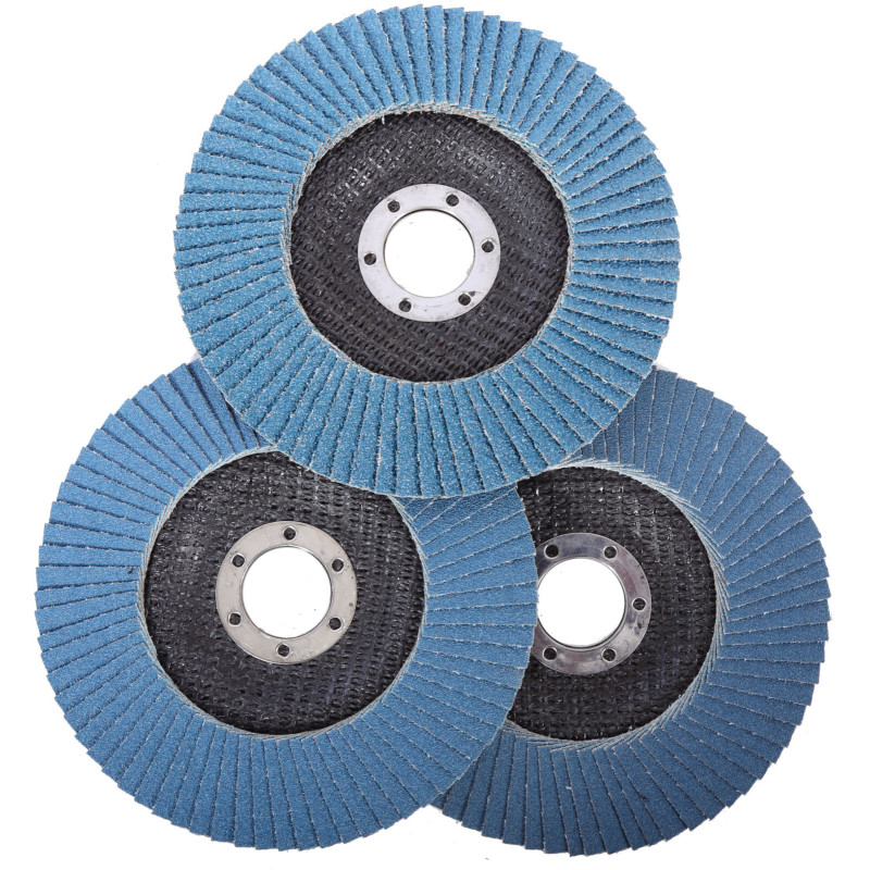 Slipande rondell 115mm, zirkonbeläggning, kornstorlek 40 proline