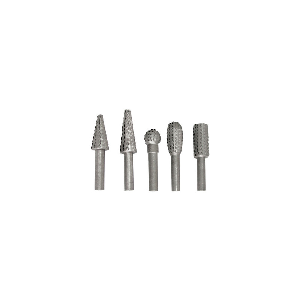 Frezy profilowane do drewna z trzpieniem 6mm kpl. szt.5 Frezy profilowane do drewna z trzpieniem 6mm kpl. szt.5