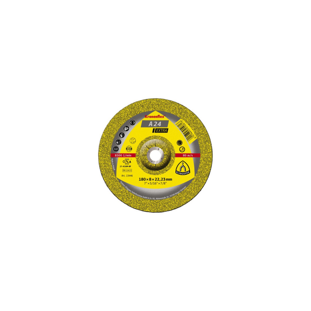 Tarcza do szlifow.metal a24extra 125*6,0*22 wyp.szt.1[231885]