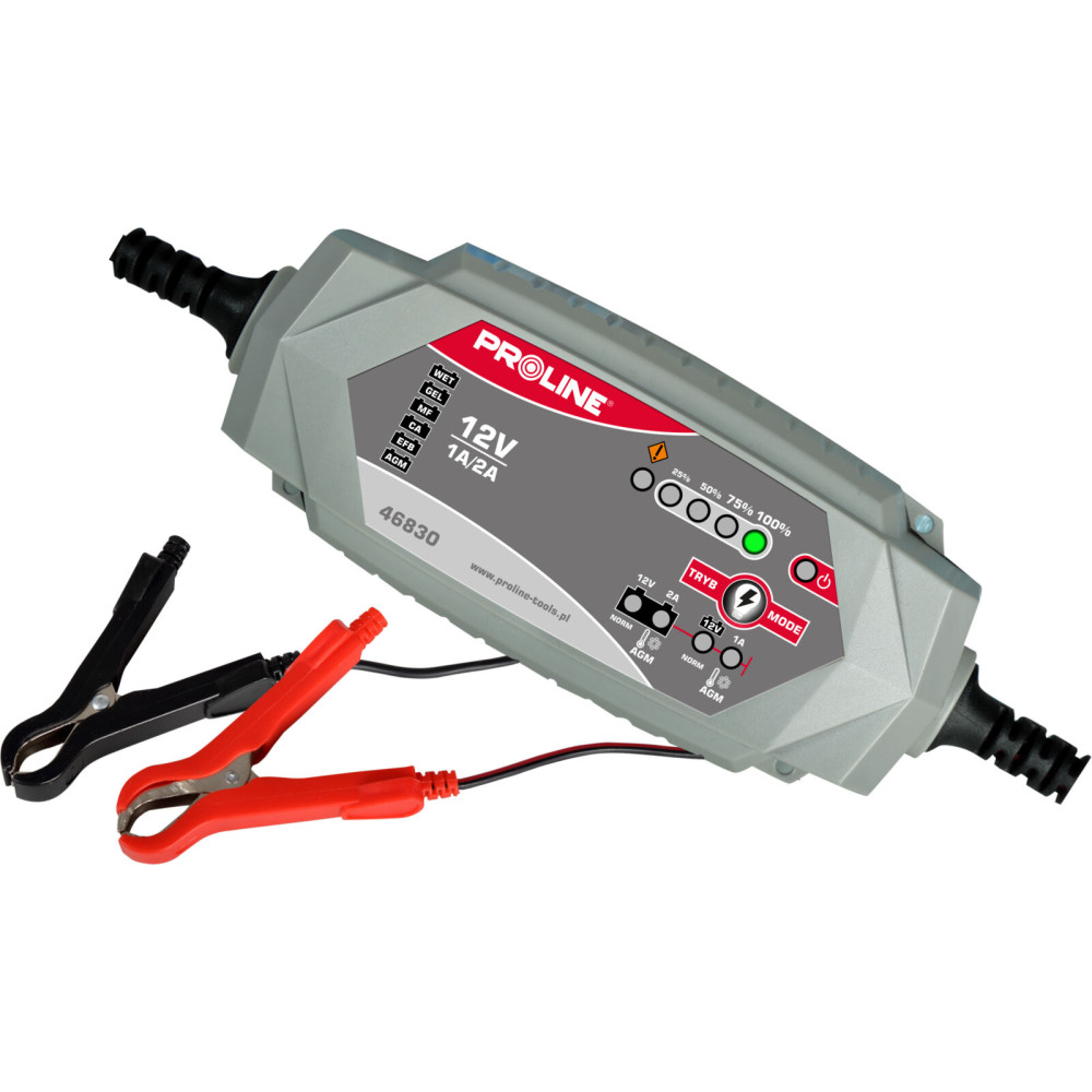 Prostownik inwert. do akumulatorów sam. 12v, 2a ce proline Prostownik inwert. do akumulatorów sam. 12v, 2a ce proline